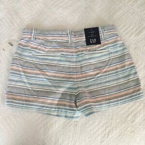 Gap 3 inch Striped Shorts NWT